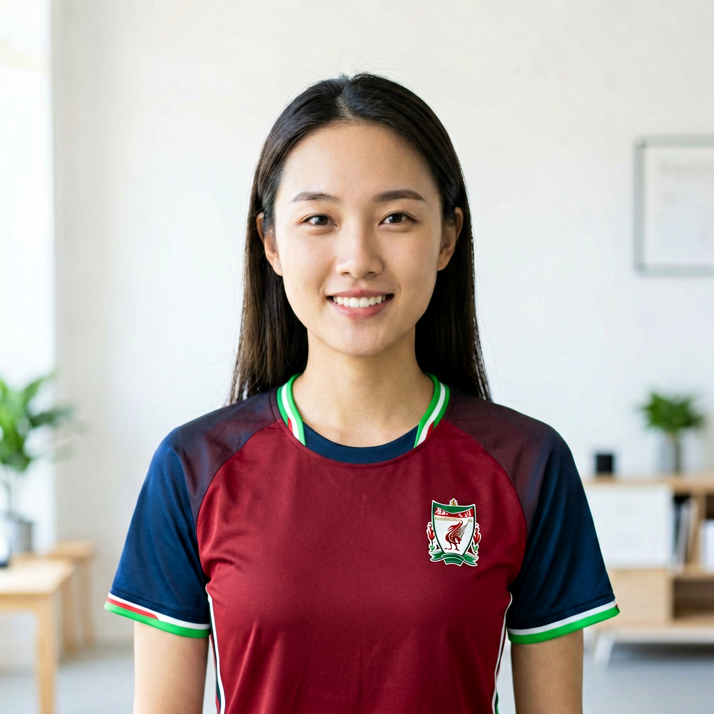 用户头像，女性体育博主